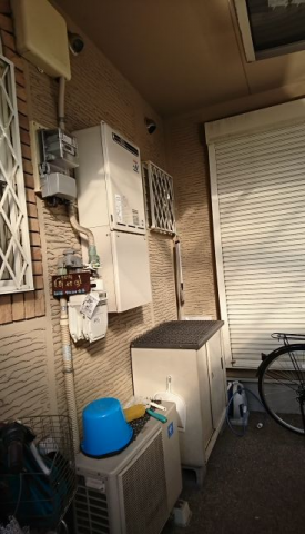 ガス給湯器交換工事　大阪府東大阪市　RUF-A2405SAW-A-set-13A - Before