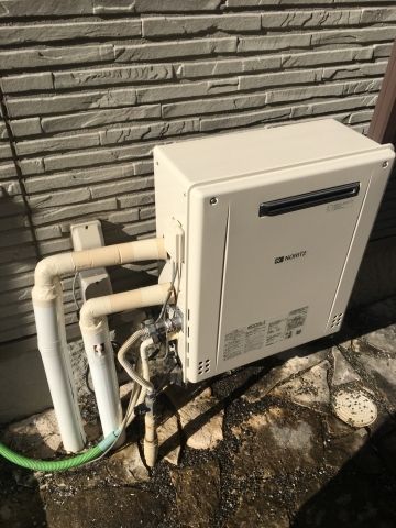 ガス給湯器交換工事　愛知県海部郡蟹江町　GT-C246SARX-BL-set-LPG - After