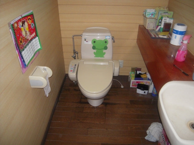 トイレ交換工事/止水栓交換え　宮城県遠田郡美里町　XCH1101WS-sale - Before