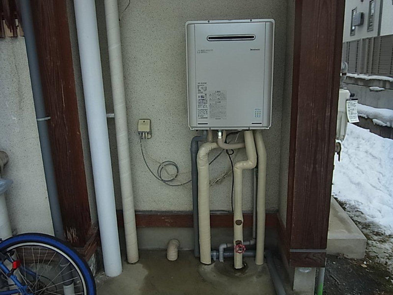 給湯器交換工事（電熱ヒーター・ガス配管交換え共）　山形県山形市　RUF-E2405AW-set - After