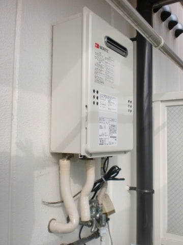 給湯器交換工事/ガス配管交換え　大阪府東大阪市　GQ-1639WS-set