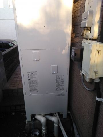 エコキュート交換工事　東京都日野市　HWH-B465-set - After