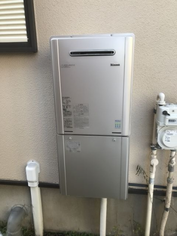 ガス給湯器交換工事　神奈川県相模原市南区　RUF-E2405SAW-A-set-13A - After