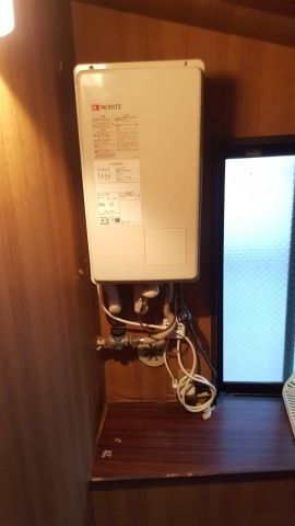 ガス給湯器交換工事　東京都目黒区　GQ-1637WS-FFB-BL-13A - After