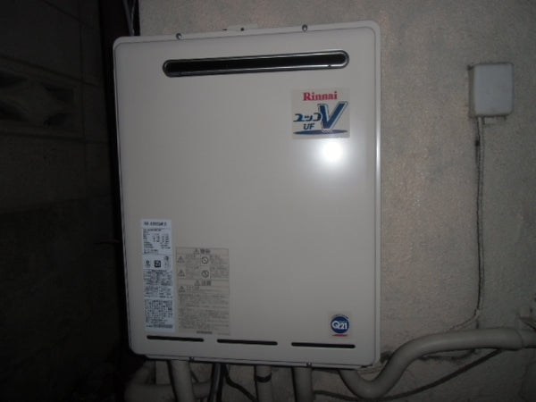 給湯器・ガス配管・水栓交換工事　東京都板橋区　RUF-A2003SAW-Aset13A