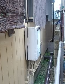 ガス給湯器交換工事　東京都江戸川区　RUF-A2005SAW-A-LPG - Before