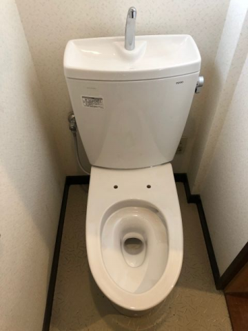 トイレ交換工事　愛知県碧南市　CS230B-SH231BA-W - After
