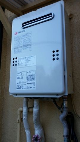 ガス給湯器交換工事　大阪府寝屋川市　GQ-2039WS-set-13A