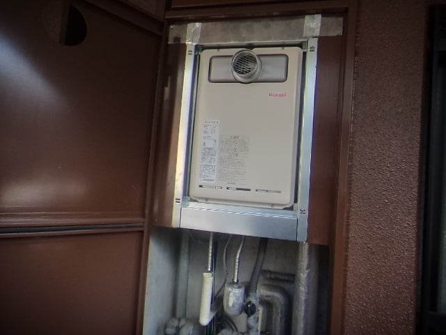 給湯器・PSアダプタ・ガス配管交換工事　長崎県佐世保市　RUX-A1610T-E - After