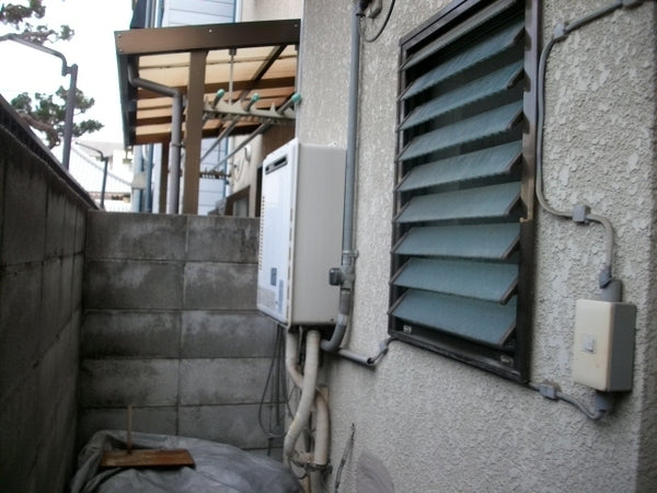 給湯器交換え工事費・ガス配管交換　京都府京都市上京区　RUF-A2003SAW-A-set