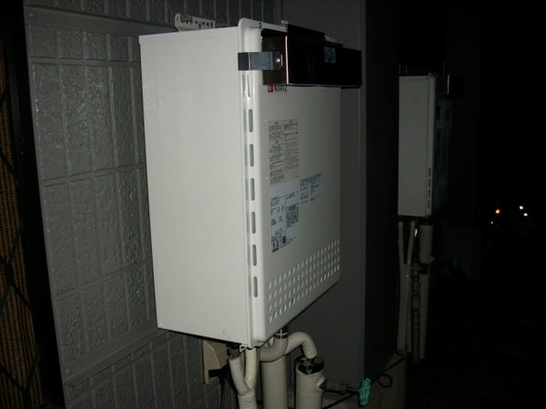 給湯器・排気カバー・給湯・給水・ガス交換工事　滋賀県大津市　GT-2050SAWX-2BL-set