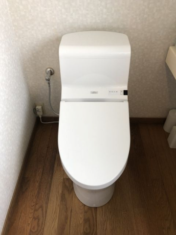 洗面化粧台 トイレ交換工事　東京都大田区　CES966M-NW1 - After