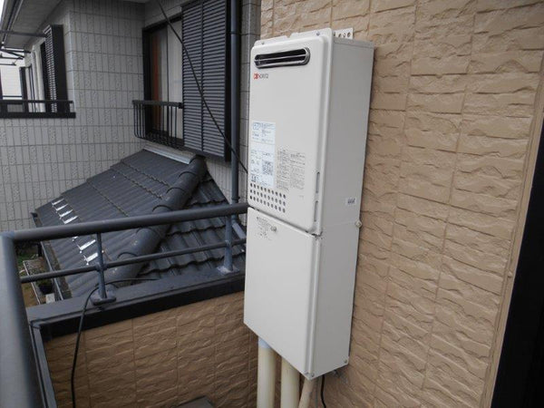 給湯器交換工事/配管カバー交換　千葉県八千代市　GQ-2437WS