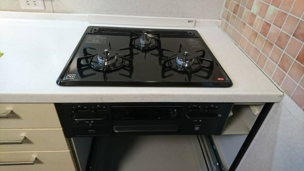 ビルトインガスコンロ交換工事　滋賀県守山市　N3GN2RSQ1-R-13A