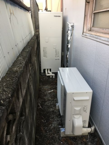 エコキュート交換工事　群馬県館林市　HWH-F375-set - After