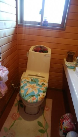 トイレ交換工事　宮城県伊具郡丸森町　XCH1401WS - Before
