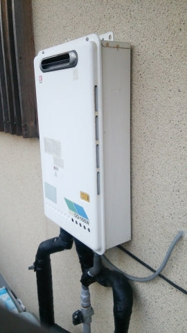 給湯器交換工事（ガス配管交換共）　滋賀県大津市　GQ-1639WS-set - Before