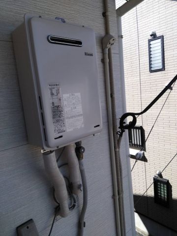 ガス給湯器交換工事　東京都小金井市　RUX-A1616W-E-13A