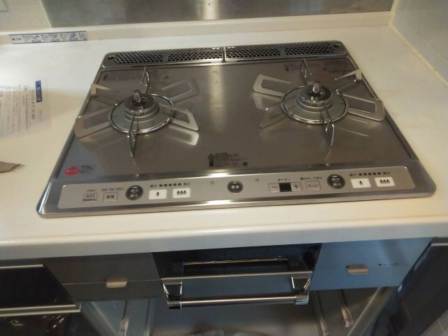 ビルトインガスコンロ交換工事　神奈川県小田原市　RHS21W26S11RV-L-13A - After
