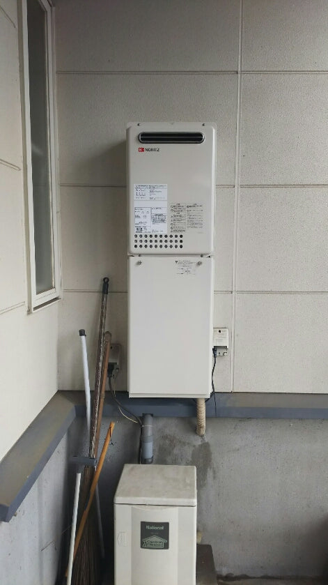 ガス給湯器交換工事　茨城県守谷市　GQ-2437WS-set-13A