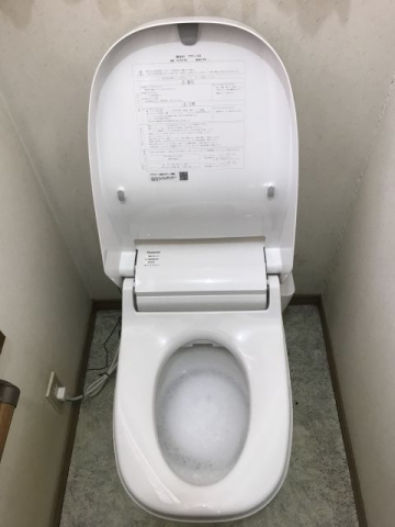 トイレ 蛇口交換工事　神奈川県川崎市多摩区　XCH1401WS - After