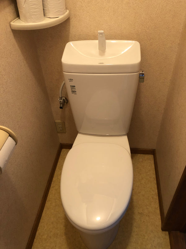 トイレ交換工事　岡山県岡山市南区　BC-ZA10H-set1-BW1