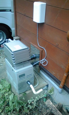 おいだき専用ガスふろがま交換工事･ガス配管工事　和歌山県田辺市　RF-121BT2-LPG