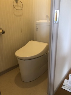 トイレ交換工事　静岡県浜松市北区　BC-ZA10H-DT-ZA180H-BW1