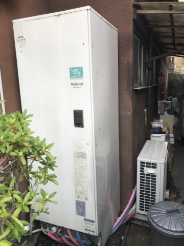 エコキュート交換工事　京都府京都市山科区　EQ46TFV-set - Before