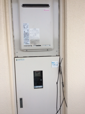 給湯器・ガス配管交換工事　兵庫県尼崎市　RUX-A2400W-E-set - After