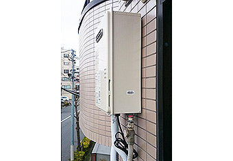 ガス給湯器交換工事　東京都足立区　GQ-1639WS