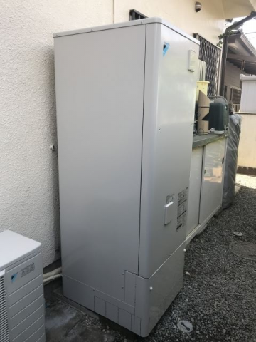 エコキュート交換工事　東京都西多摩郡日の出町　EQN37TFV-set