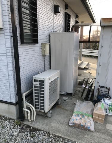 エコキュート交換工事　神奈川県横浜市神奈川区　EQ46TFV-set - Before