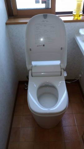 トイレ トイレ交換工事　千葉県市川市　XCH1401WS