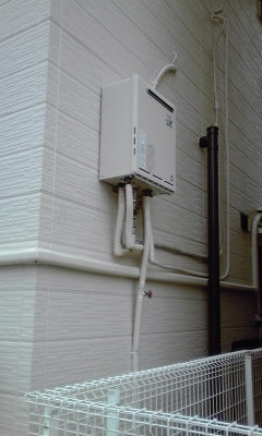 給湯器交換工事/高所作業　大阪府大阪市平野区　RUF-A2003SAW-Aset13A