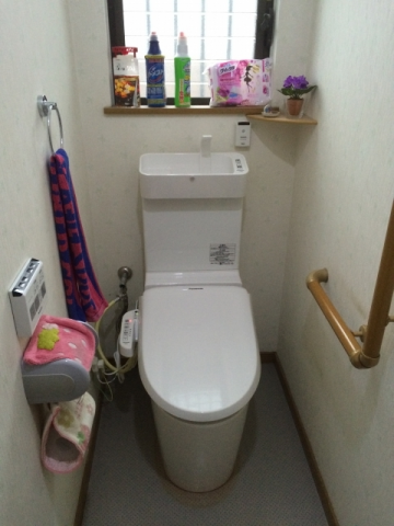 トイレ交換工事　岐阜県岐阜市　XCH3003WSTK