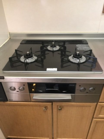 ビルトインガスコンロ交換工事　千葉県長生郡白子町　RHS31W23L9RSTW-LPG - After