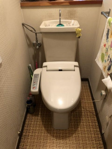 トイレ・CF交換工事　埼玉県所沢市　XCH1401RWS - Before