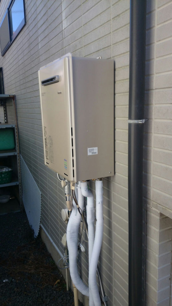 給湯器交換工事/ガスコック交換え共　千葉県松戸市　RUF-E2405SAW-13A-set