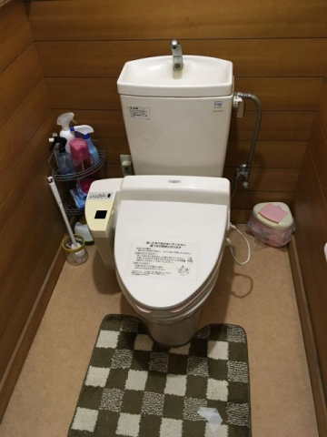 トイレ交換工事　長野県上田市　XCH1401WS7 - Before