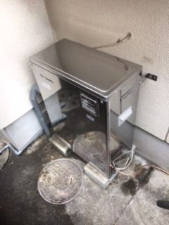石油給湯器交換工事　福岡県福岡市東区　IBF-3865SG-set