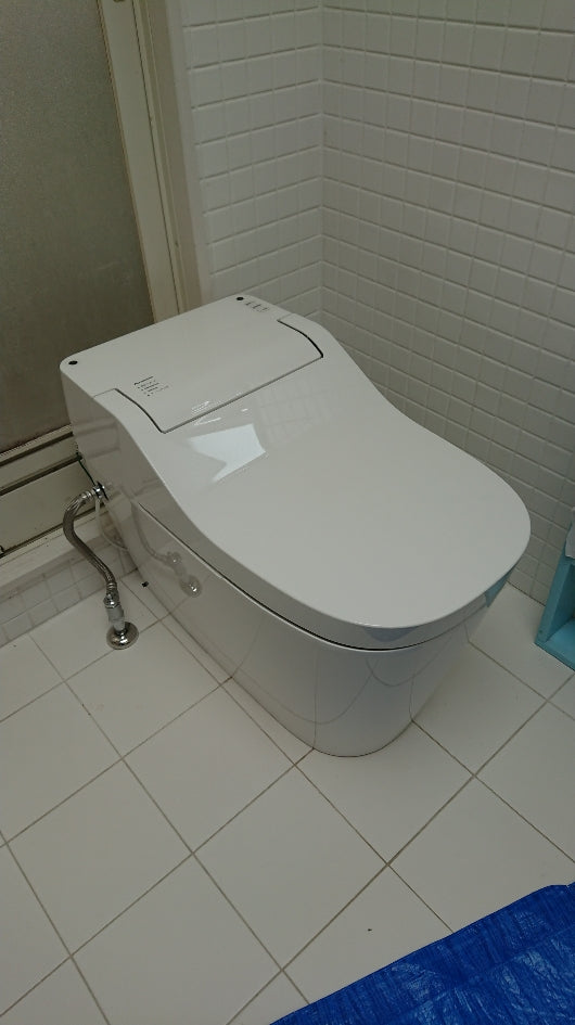 トイレ交換工事　東京都墨田区　XCH1401WS