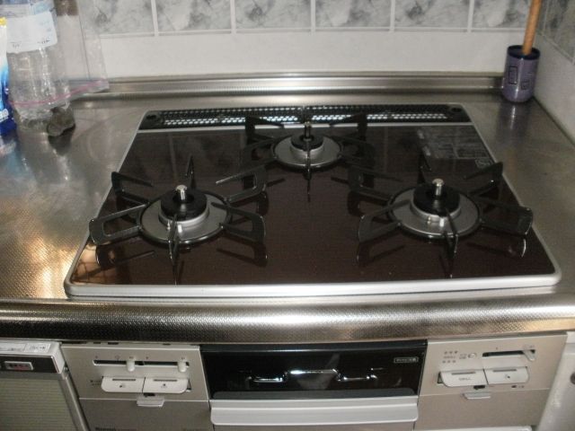 ビルトインガスコンロ交換工事　千葉県柏市　RS31W20K10DG-VW-13A - After