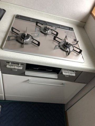 ビルトインガスコンロ交換工事　兵庫県神戸市西区　RS31W20A30DG-VW-LPG