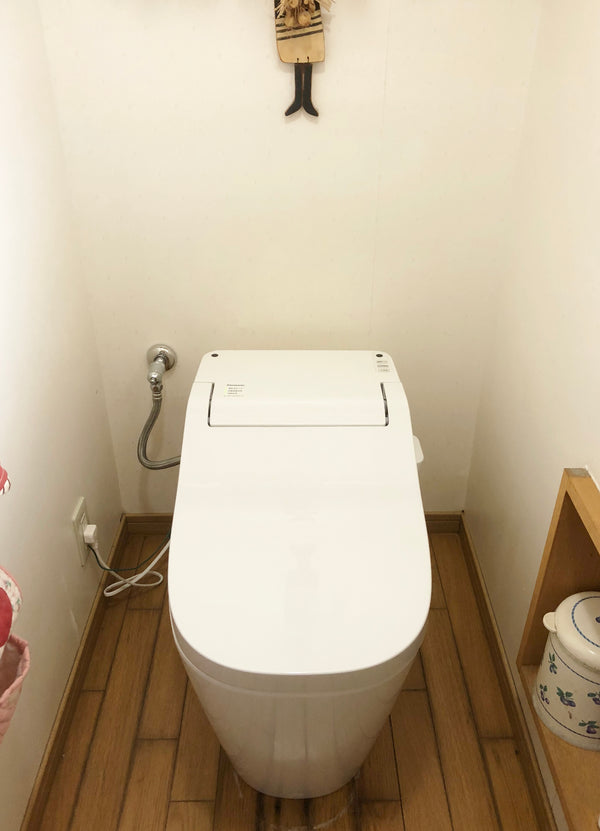 トイレ交換工事　岡山県津山市　XCH1401WS