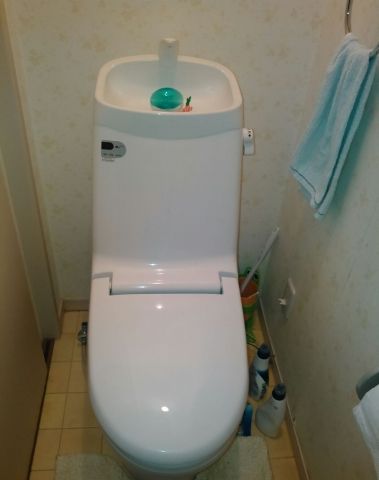 トイレ交換工事　愛知県豊橋市　CW-KA21-BW1 - Before