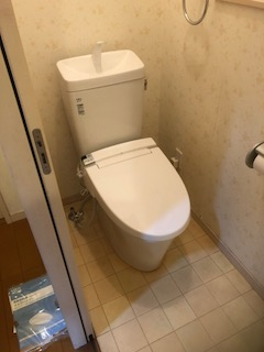 トイレ交換工事　愛知県豊橋市　CW-KA21-BW1 - After