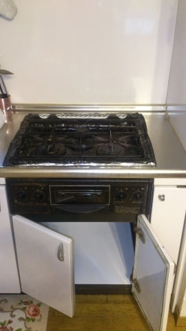 ガスコンロ交換工事　神奈川県横浜市磯子区　RHS31W15G7R3-STW-13A - Before