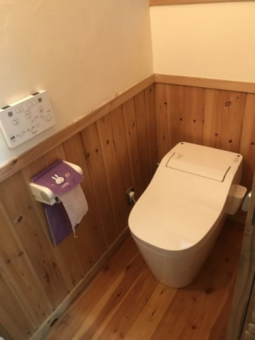 トイレ交換工事　埼玉県日高市　XCH1401WS - After