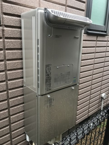 ガス給湯器交換工事　兵庫県神戸市灘区　RVD-E2405AW2-1-A-set-13A